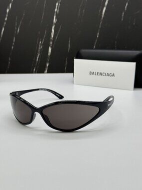 NEW BALENCIAGA BB0285S 001 BLACK UNISEX SUNGLASSES BALENCIAGA EYEWEAR